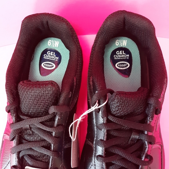 Dr. Scholls Gel Cushion black gym shoes NWT - Picture 8 of 11